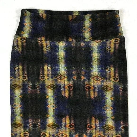 Tribal Patterned Knit Pencil Skirt NWOT Size Medium - Picture 2 of 8